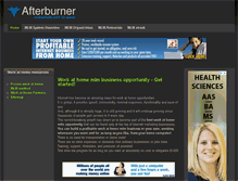 Tablet Screenshot of internet-mlm-home-business-opportunity.com
